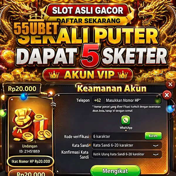55ubet Tangkapan Layar - Resmi